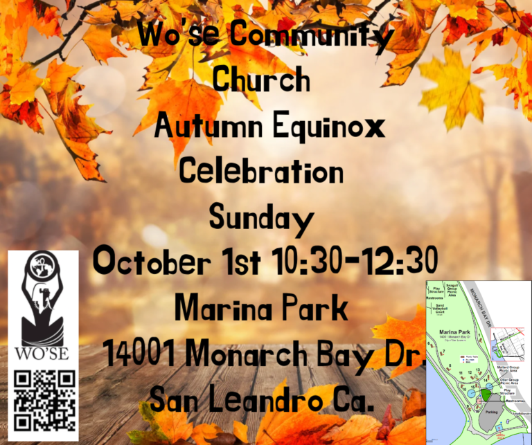 Wo'se Community Oakland - Fall Equinox